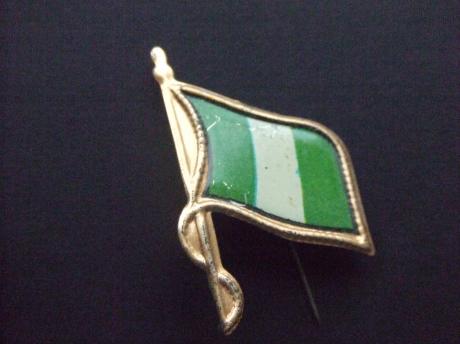Nigeria land in het westen van Afrika,Nationale vlag